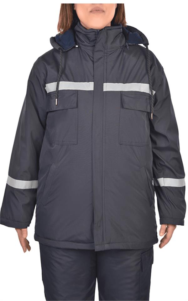 Su Geçirmez Polar İçli Kaban Unisex